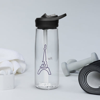 tsgabrielle™ • tsgabrielle™ • Sports Water Bottle Clear (Paris) • Bottles • Sports Water Bottle Clear (Paris) • TSG3 - PA03 - 2400020 •