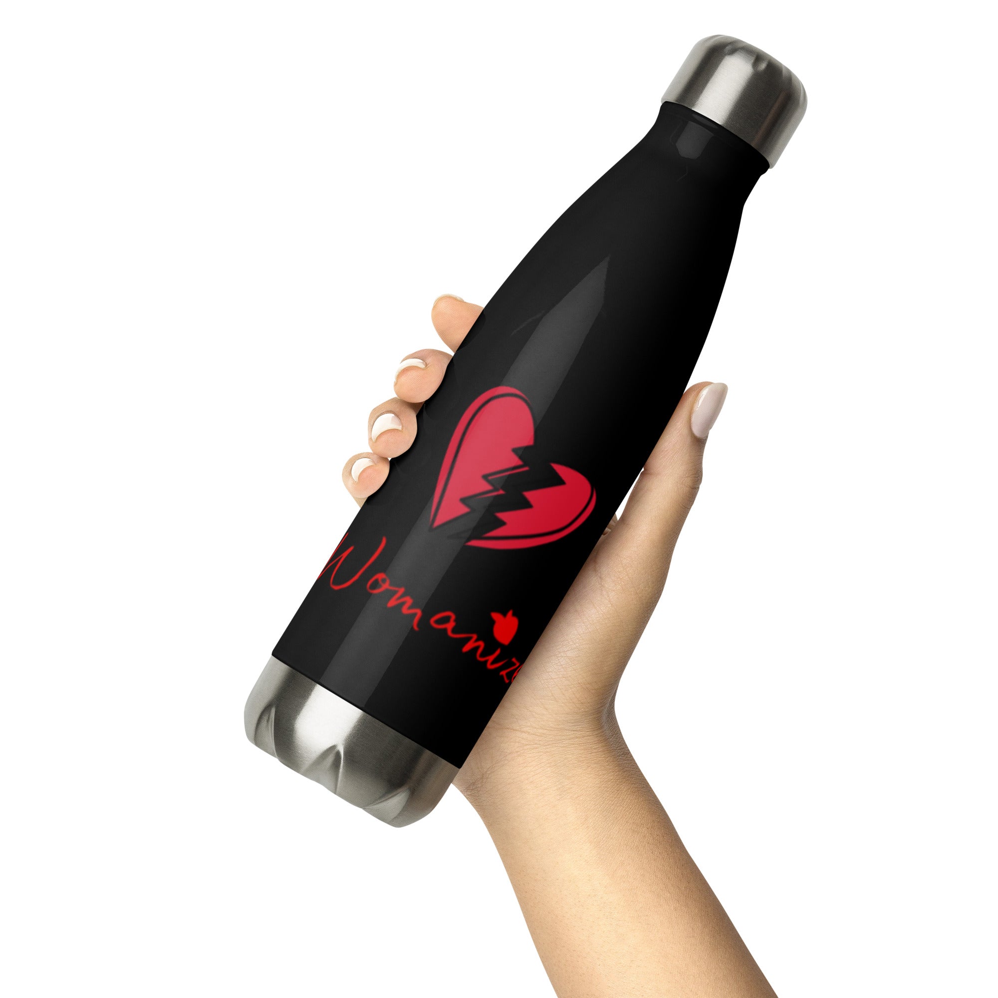 tsgabrielle® • Womanizer • Water Bottle • Black • 17 oz •