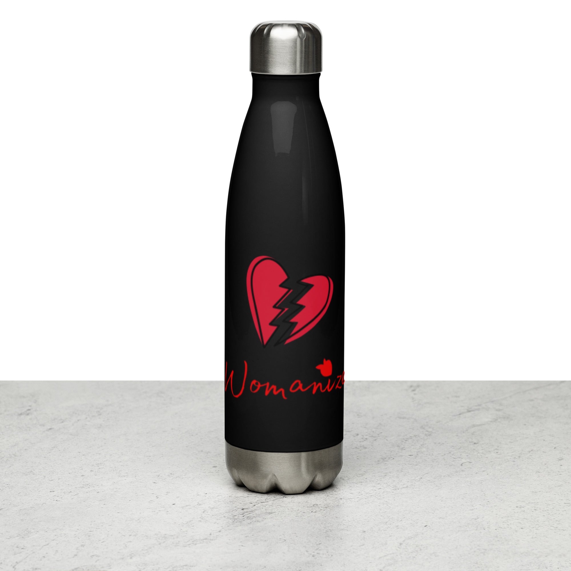 tsgabrielle® • Womanizer • Water Bottle • Black • 17 oz •
