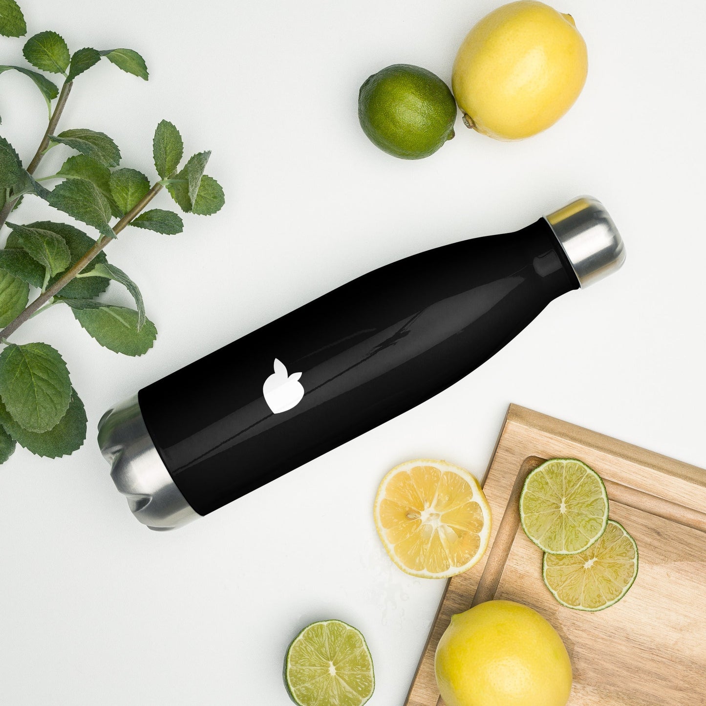 tsgabrielle™ • tsgabrielle™ • Stainless Steel Water Bottle Black (Paris) • Bottles • Stainless Steel Water Bottle Black (Paris) • TSG3 - PA03 - 2400019 •