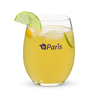 tsgabrielle® • Paris – Die Louvre-Pyramide • Stielloses Weinglas • 443 ml