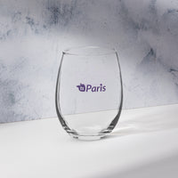 tsgabrielle® • Paris – Die Louvre-Pyramide • Stielloses Weinglas • 443 ml