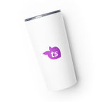 tsgabrielle® • Tapered Tumbler • White • Stainless Steel