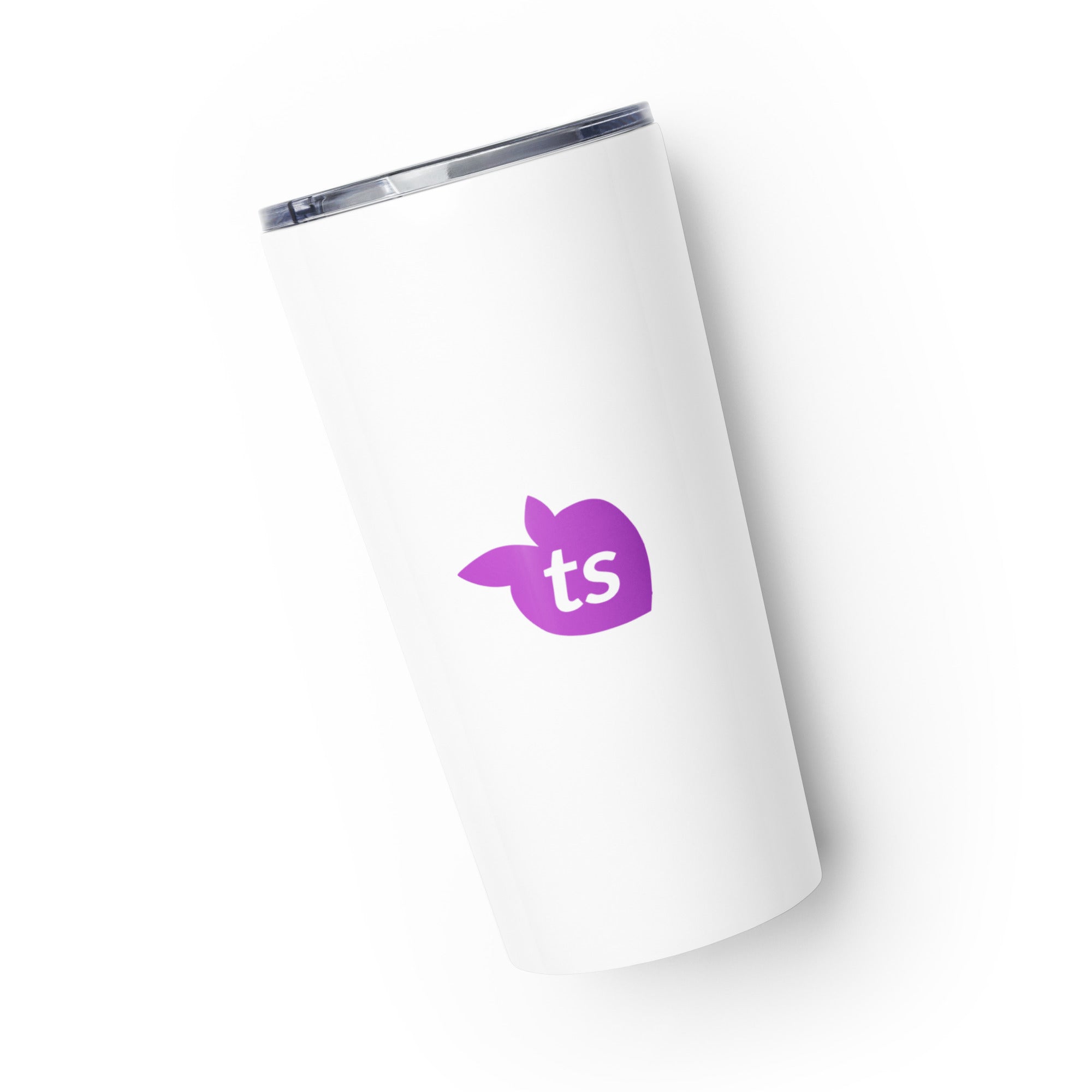 tsgabrielle® • Tapered Tumbler • White • Stainless Steel