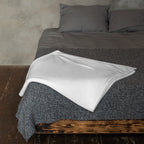 tsgabrielle® • TransFLOWer • Throw Blanket • White • 3 Sizes