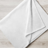 tsgabrielle® • TransFLOWer • Throw Blanket • White • 3 Sizes •