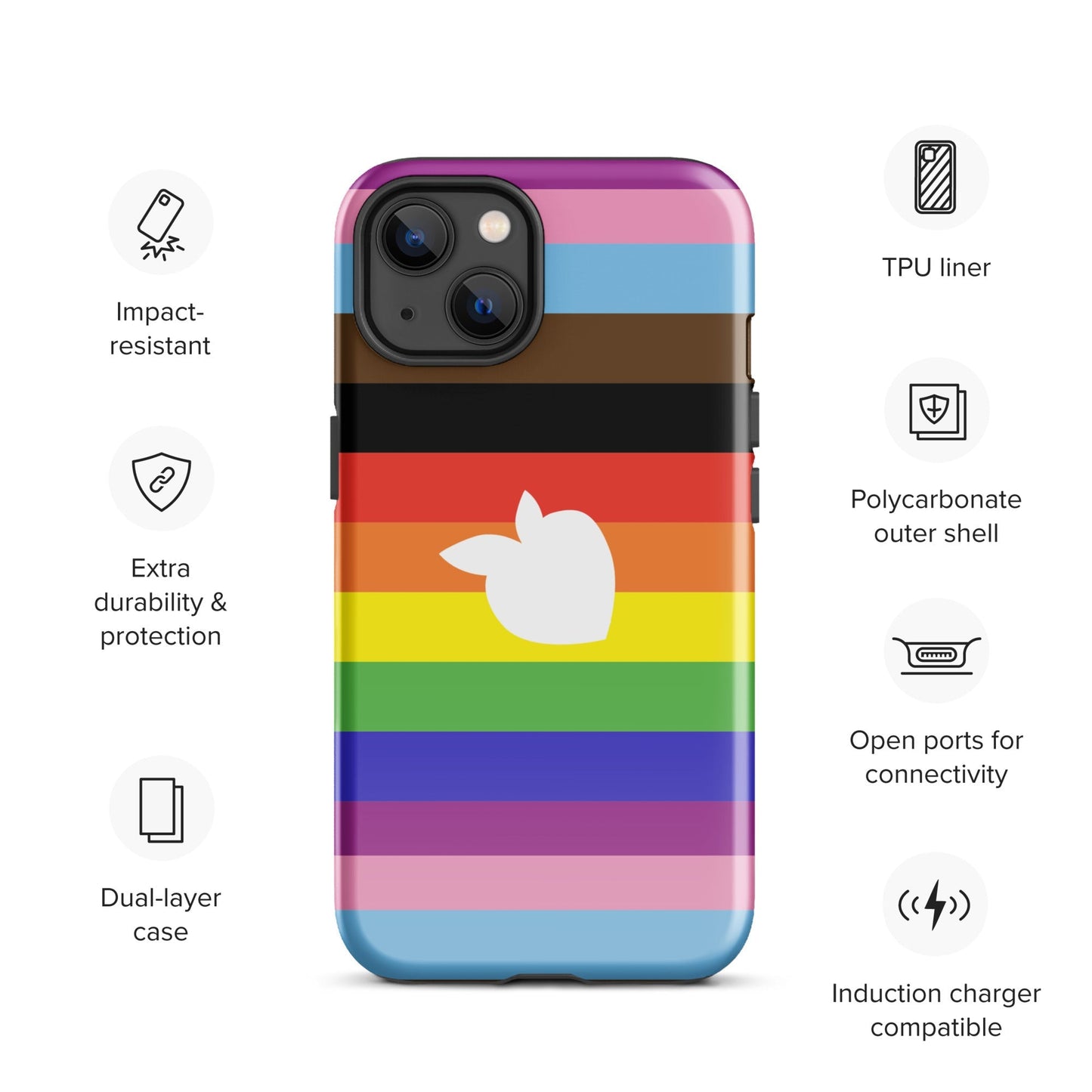 tsgabrielle™ • tsgabrielle™ • Tough Case Compatible with iPhone® (Pride 2024) • Mobile Phone Cases • Tough Case Compatible with iPhone® (Pride 2024) • 6701425_15388 •