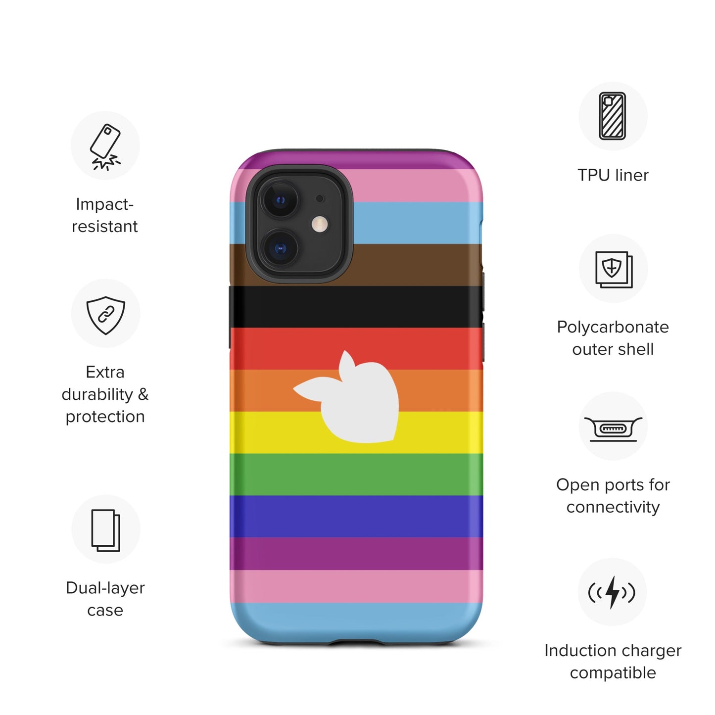 tsgabrielle™ • tsgabrielle™ • Tough Case Compatible with iPhone® (Pride 2024) • Mobile Phone Cases • Tough Case Compatible with iPhone® (Pride 2024) • 6701425_15396 •