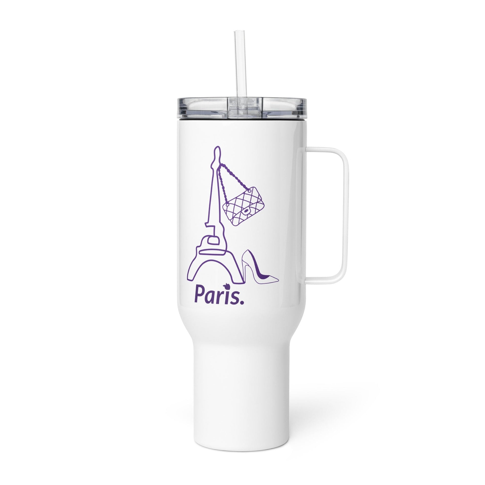 tsgabrielle™ • tsgabrielle™ • Travel Mug with a Handle (Paris) • Mugs • Travel Mug with a Handle (Paris) • TSG3 - PA03 - 2400002A •