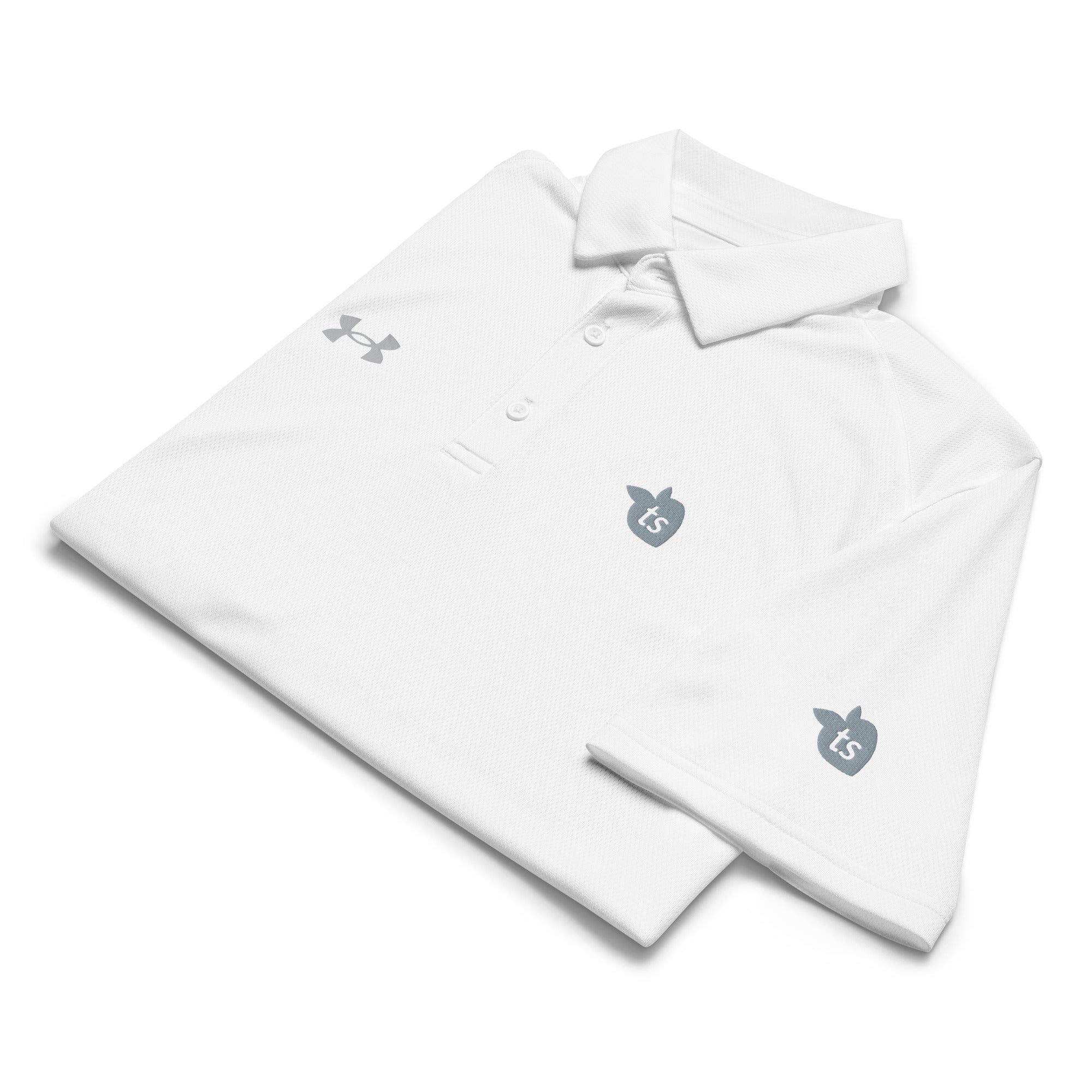Under Armour® by tsgabrielle® • For Him • Polo • White •