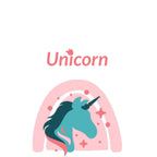 tsgabrielle® • Trans / Women's • Unicorn - Moonwhisper • Long-Sleeve Crop Top