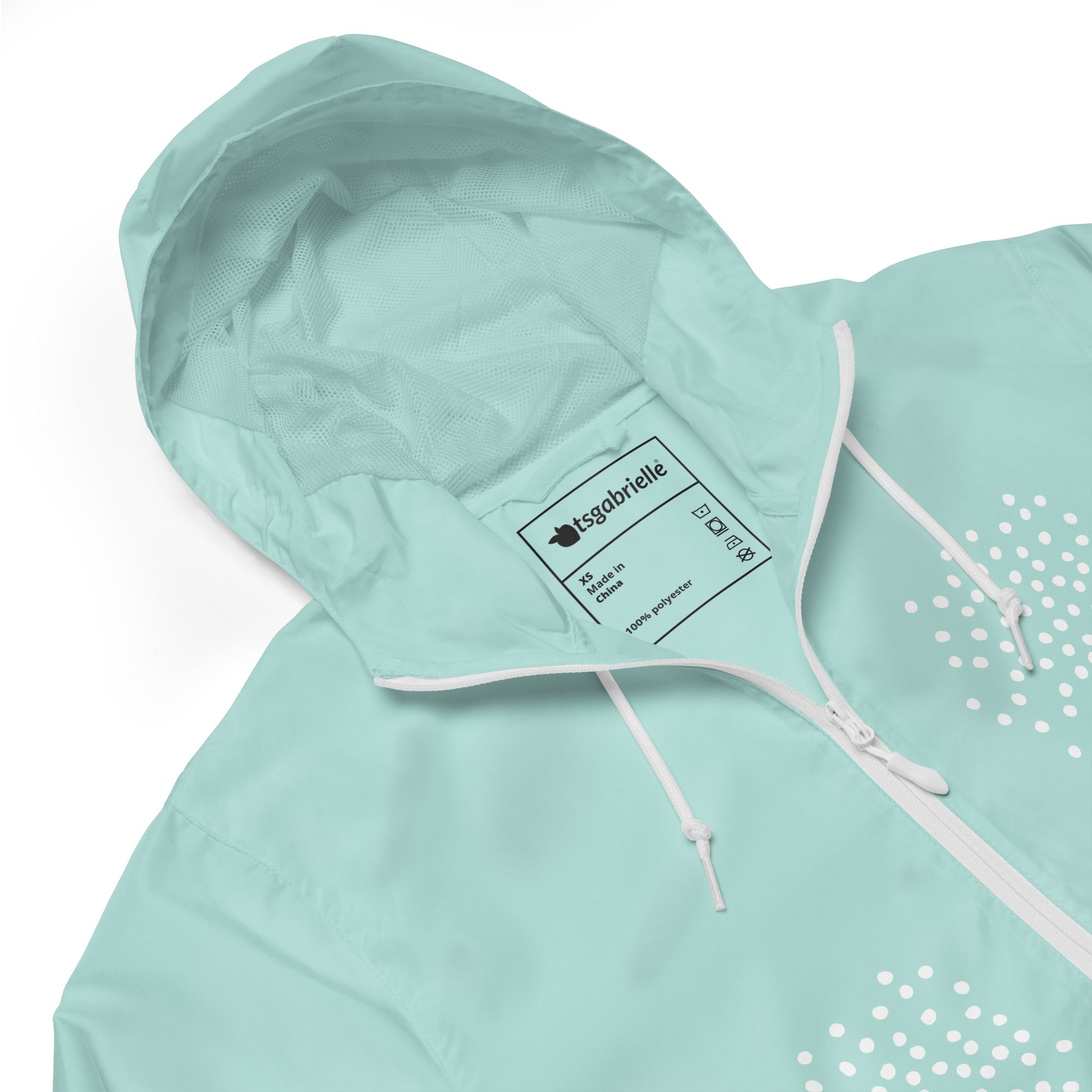 tsgabrielle® • For Her 👗 • ❄️ Glow in Winter 26 • Lightweight Zip Up Windbreaker