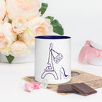 tsgabrielle® • Paris - La Tour Eiffel • Tasse Mit Farbiger Innenseite • Keramik • 325 ml