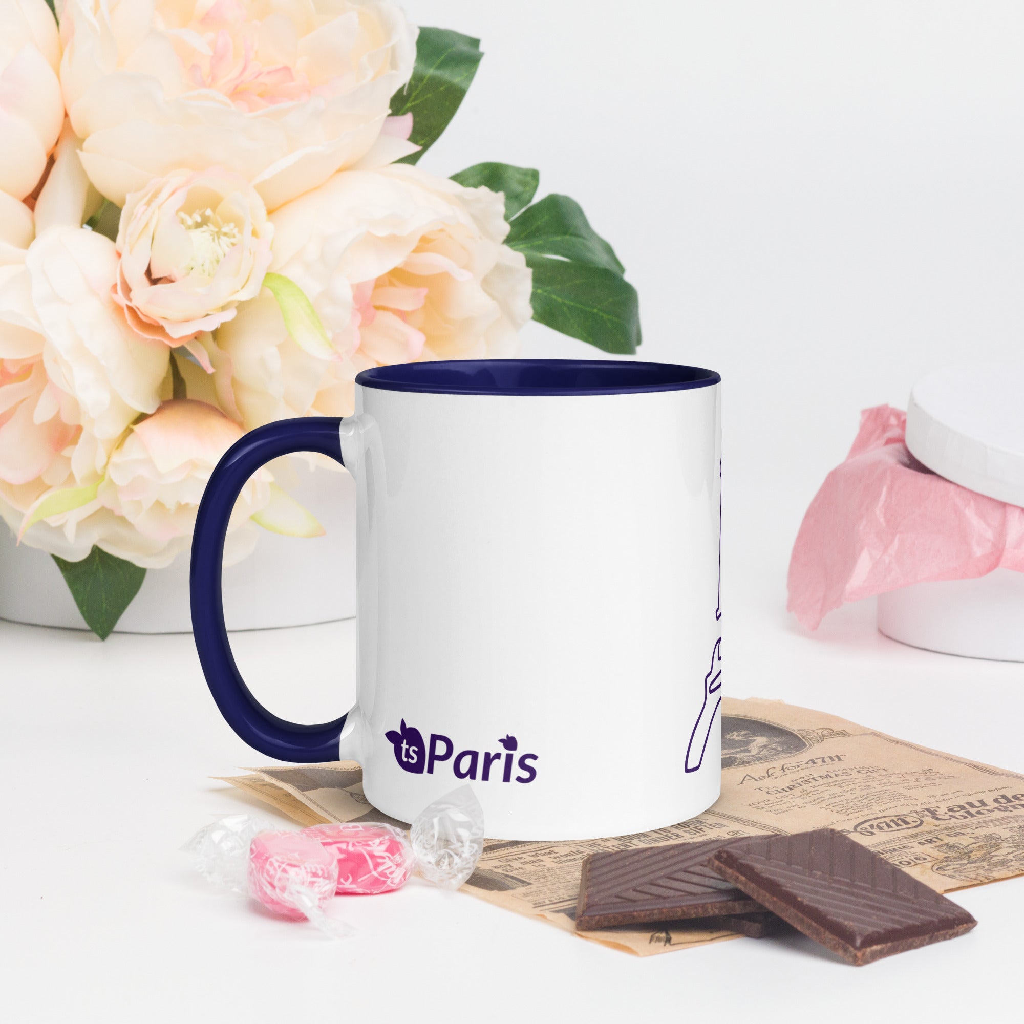 tsgabrielle® • Paris - La Tour Eiffel • Mug With Color Inside • Ceramic • 11 oz •