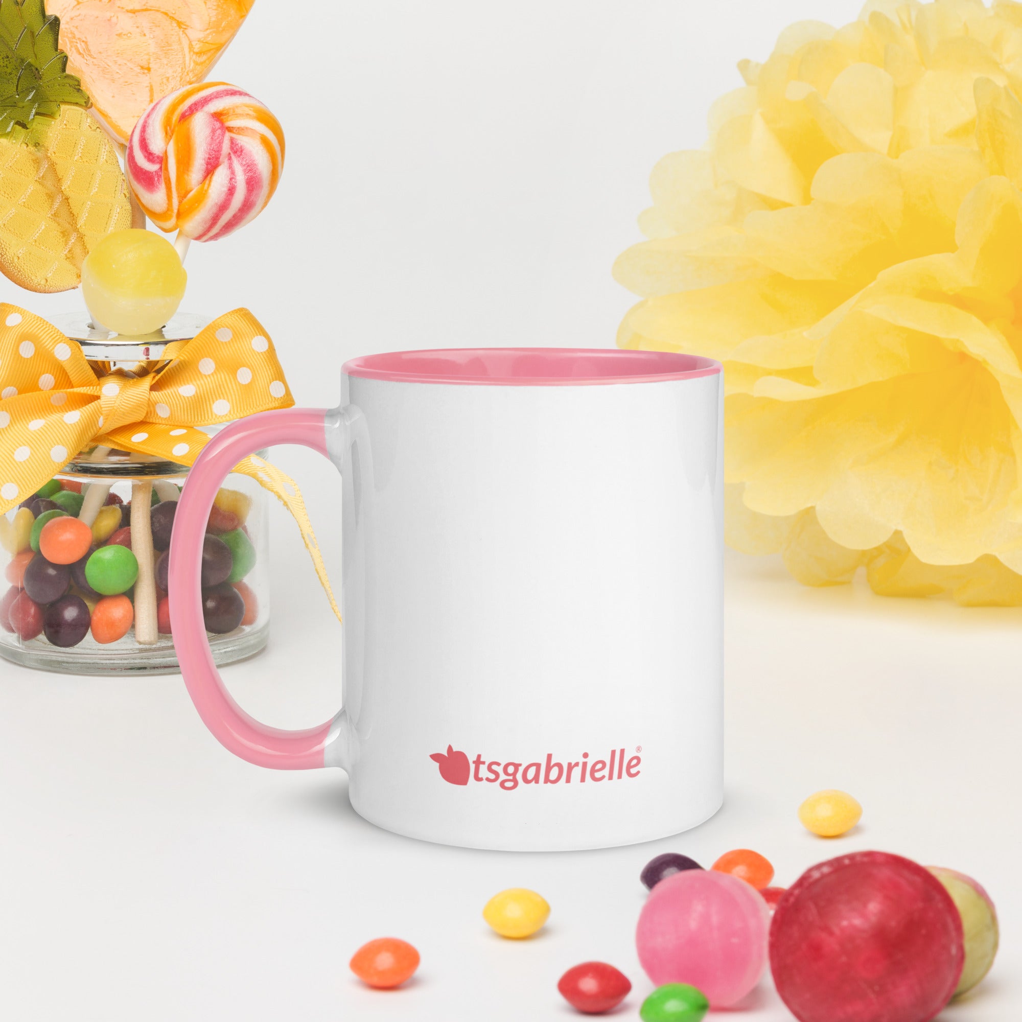 tsgabrielle® • Mug with Color Inside • 🦄 Unicorn - Seraphina • Ceramic • 11 oz •