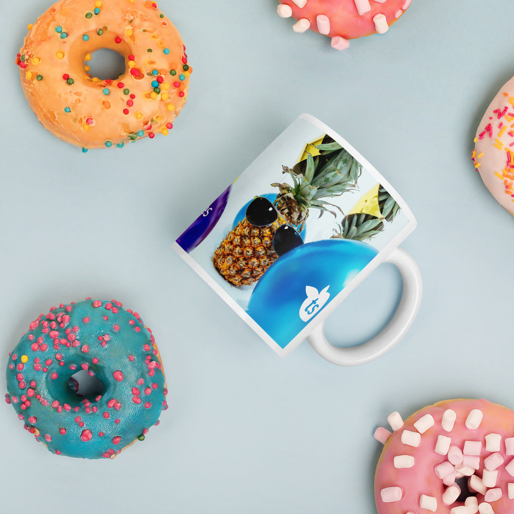 tsgabrielle® • Good Vibes Only • Glänzende Tasse • ​​Schwarz • Keramik • 3 Größen