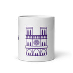 tsgabrielle® • Paris - Kathedrale Notre-Dame • Glänzende Tasse • Weiß