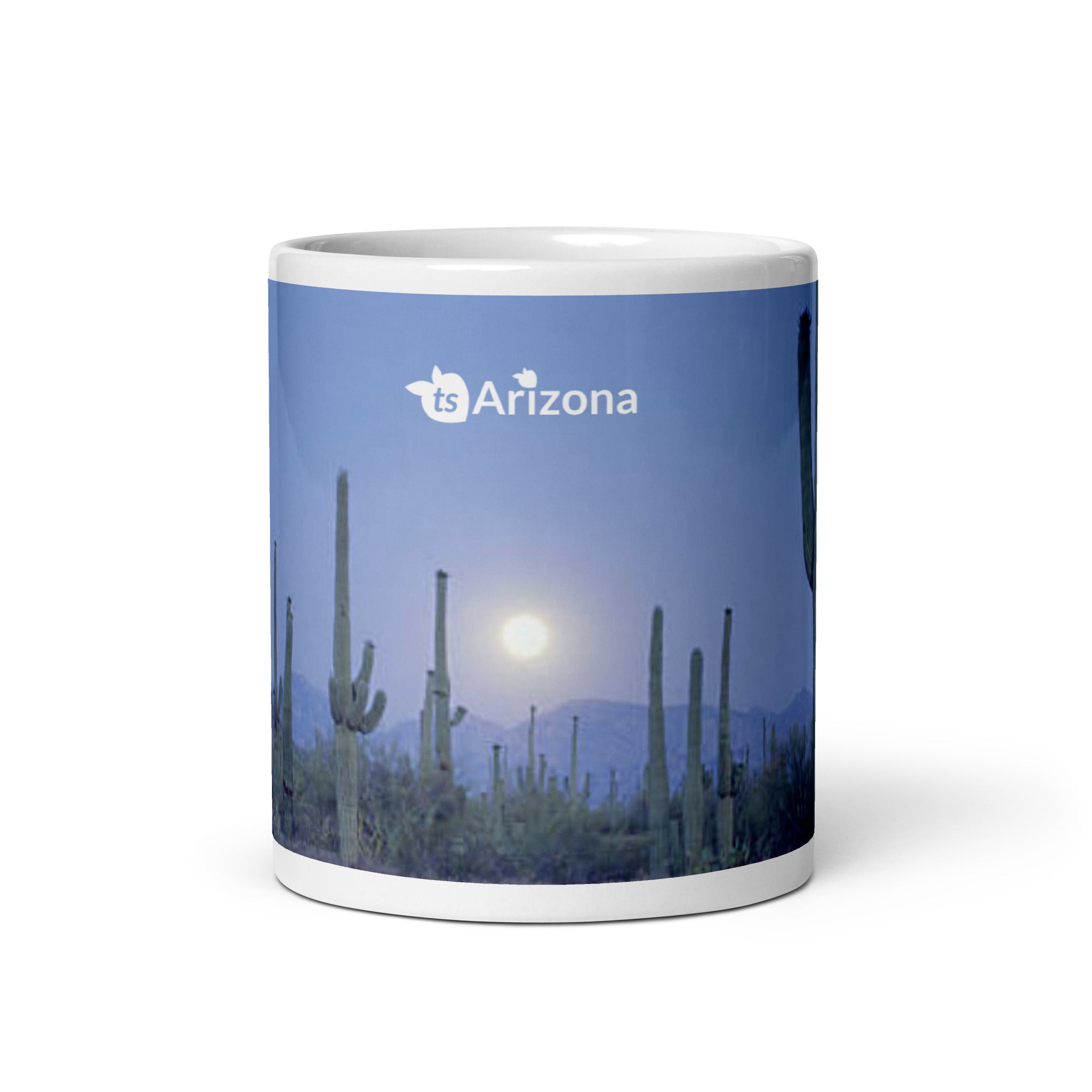 tsgabrielle® • Arizona 🌵 - At Night • Glossy Mug • Ceramic • 11 oz • Ceramic