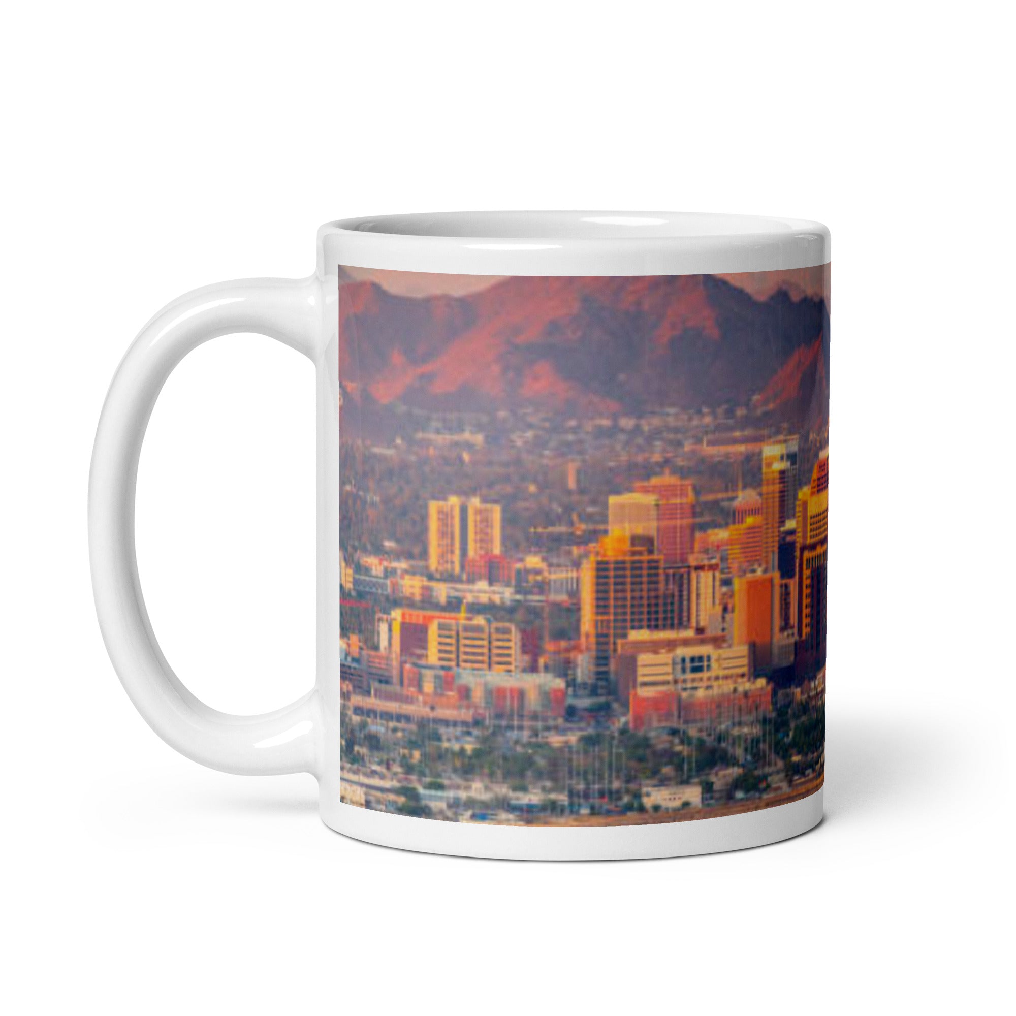 tsgabrielle® • Arizona 🌵 - Phoenix • White Glossy Mug • Ceramic • 11 oz •