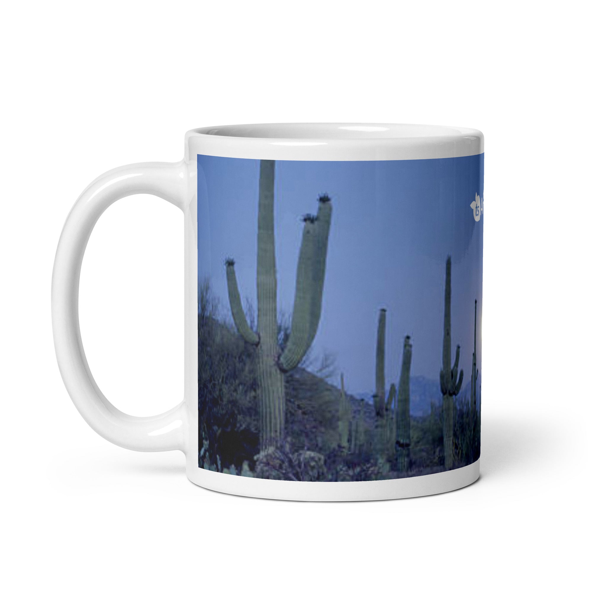 tsgabrielle® • Arizona 🌵 - At Night • Glossy Mug • Ceramic • 11 oz •