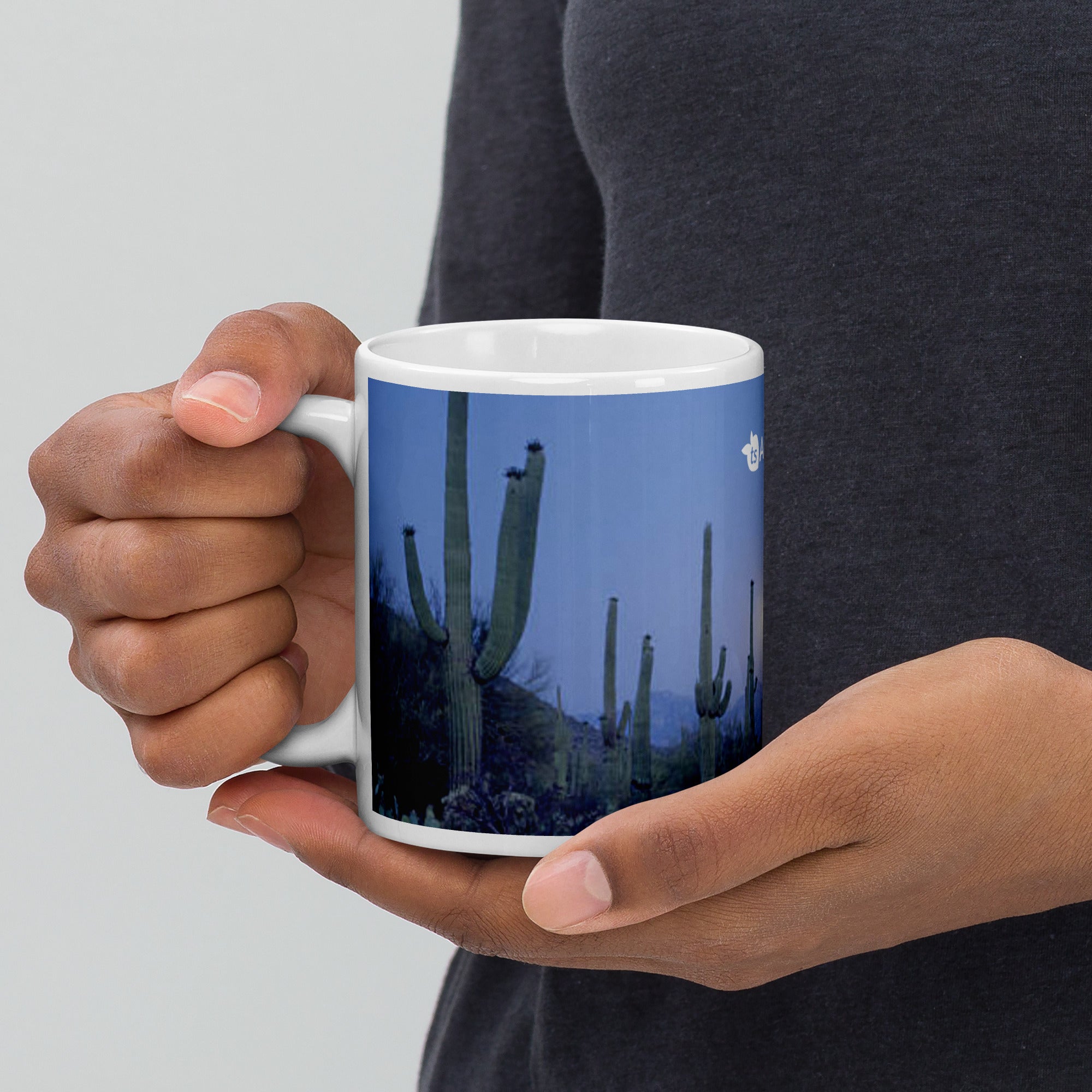 tsgabrielle® • Arizona 🌵 - At Night • Glossy Mug • Ceramic • 11 oz •