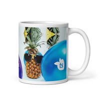 tsgabrielle® • Good Vibes Only • Glänzende Tasse • ​​Schwarz • Keramik • 3 Größen