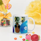 tsgabrielle® • Good Vibes Only • Glänzende Tasse • ​​Schwarz • Keramik • 3 Größen