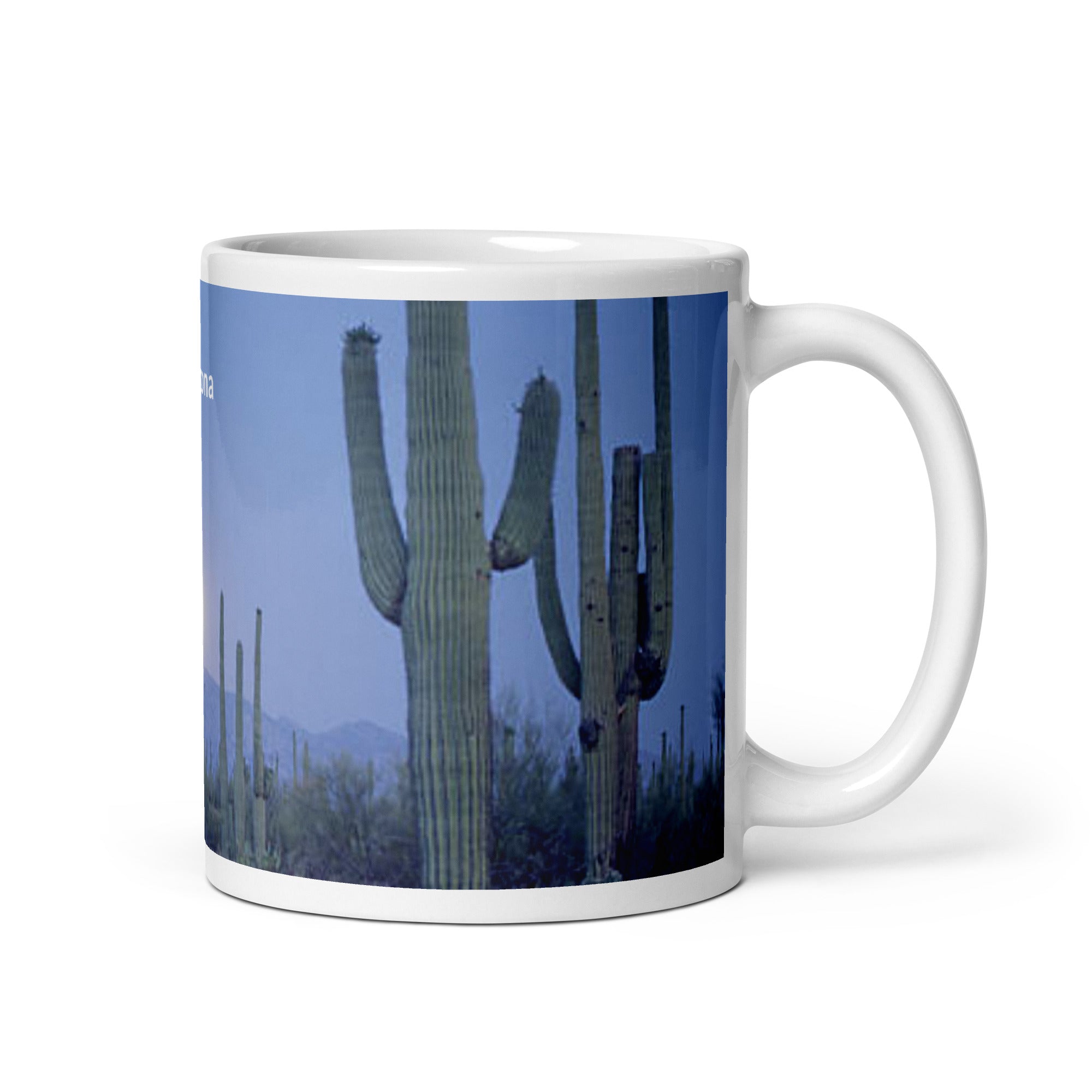 tsgabrielle® • Arizona 🌵 - At Night • Glossy Mug • Ceramic • 11 oz •