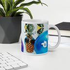 tsgabrielle® • Good Vibes Only • Glänzende Tasse • ​​Schwarz • Keramik • 3 Größen