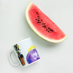 tsgabrielle® • Good Vibes Only • Glänzende Tasse • ​​Schwarz • Keramik • 3 Größen