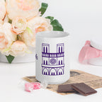 tsgabrielle® • Paris - Kathedrale Notre-Dame • Glänzende Tasse • Weiß