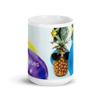 tsgabrielle® • Good Vibes Only • Glänzende Tasse • ​​Schwarz • Keramik • 3 Größen