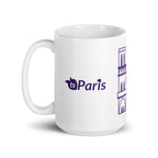 tsgabrielle® • Paris - Kathedrale Notre-Dame • Glänzende Tasse • Weiß
