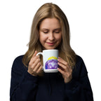 tsgabrielle® • Good Vibes Only • Glänzende Tasse • ​​Schwarz • Keramik • 3 Größen