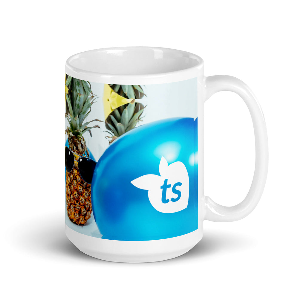 tsgabrielle® • Good Vibes Only • Glänzende Tasse • ​​Schwarz • Keramik • 3 Größen