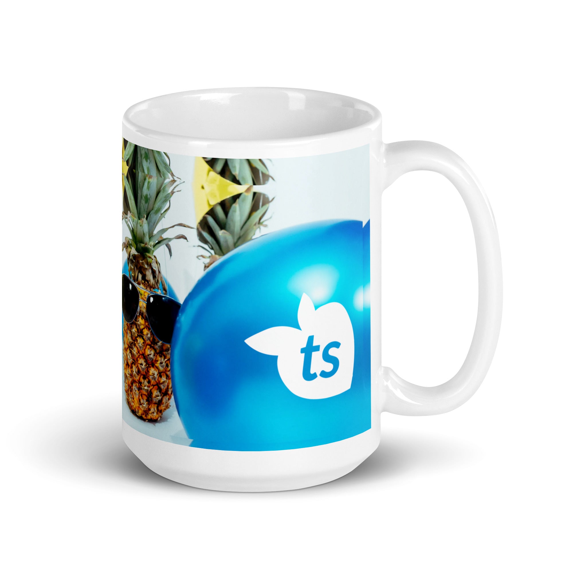 tsgabrielle® • Good Vibes Only • Glänzende Tasse • ​​Schwarz • Keramik • 3 Größen