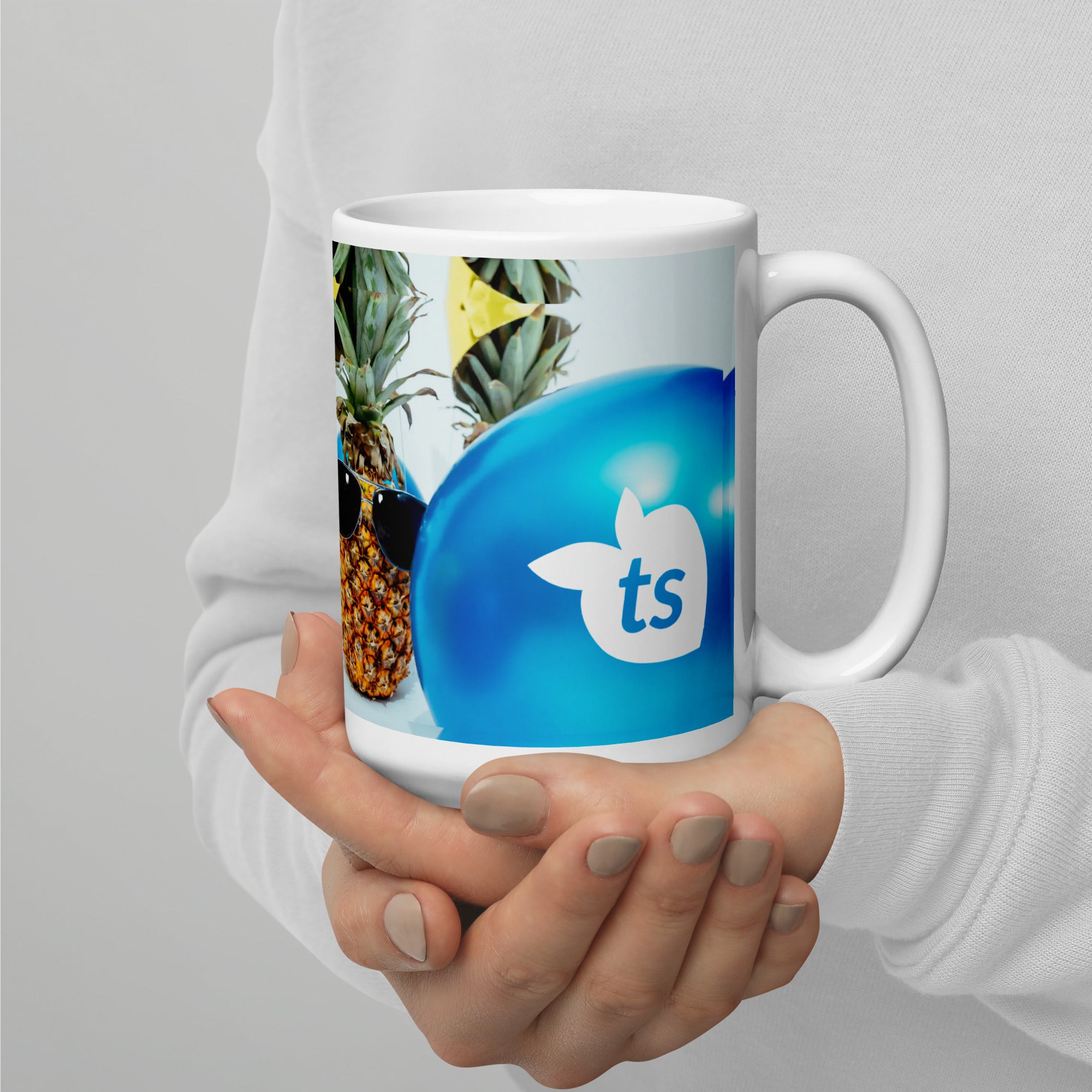 tsgabrielle® • Good Vibes Only • Glänzende Tasse • ​​Schwarz • Keramik • 3 Größen