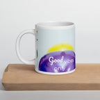tsgabrielle® • Good Vibes Only • Glänzende Tasse • ​​Schwarz • Keramik • 3 Größen