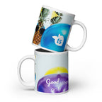 tsgabrielle® • Good Vibes Only • Glänzende Tasse • ​​Schwarz • Keramik • 3 Größen