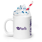 tsgabrielle® • Paris - Kathedrale Notre-Dame • Glänzende Tasse • Weiß