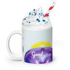 tsgabrielle® • Good Vibes Only • Glänzende Tasse • ​​Schwarz • Keramik • 3 Größen