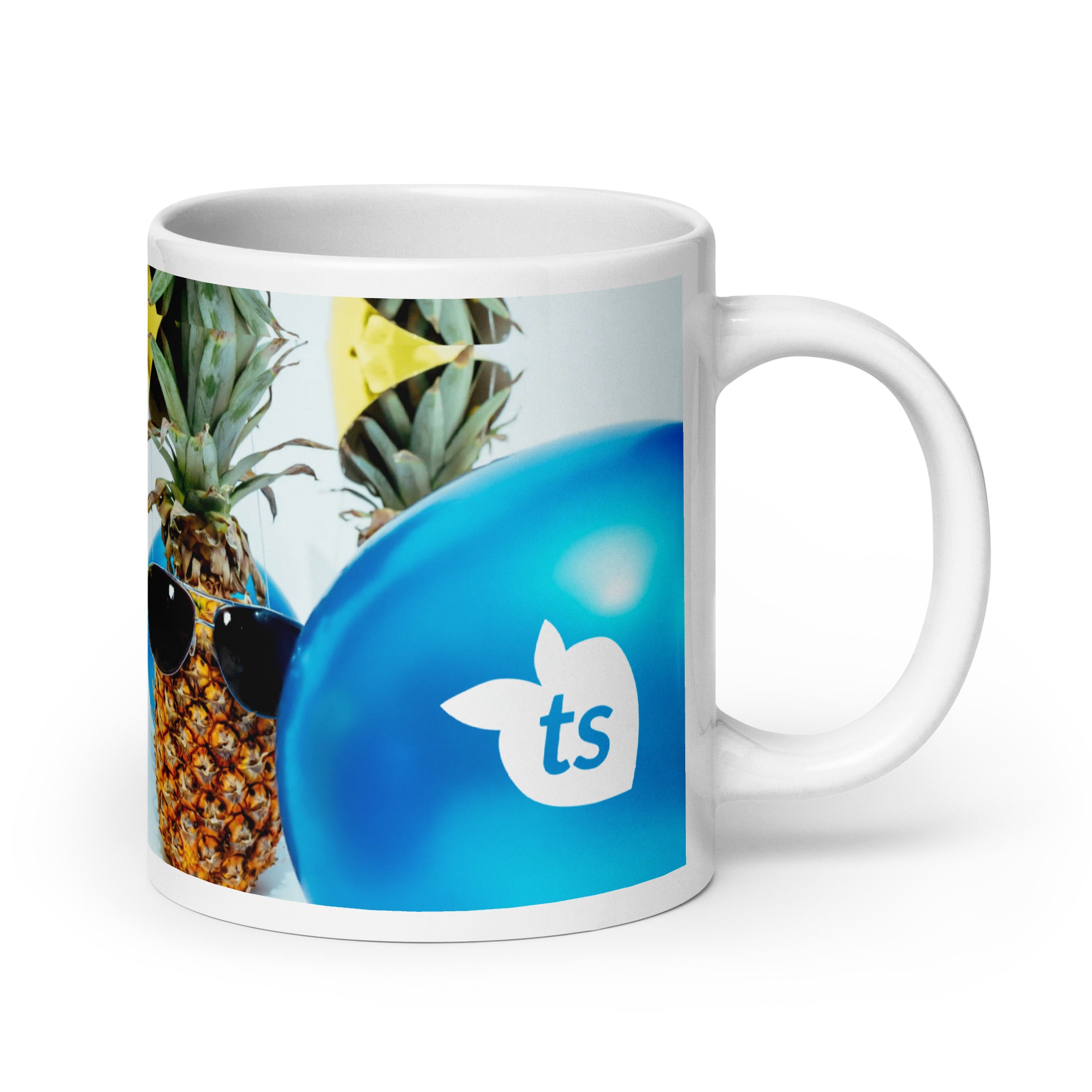 tsgabrielle® • Good Vibes Only • Glänzende Tasse • ​​Schwarz • Keramik • 3 Größen
