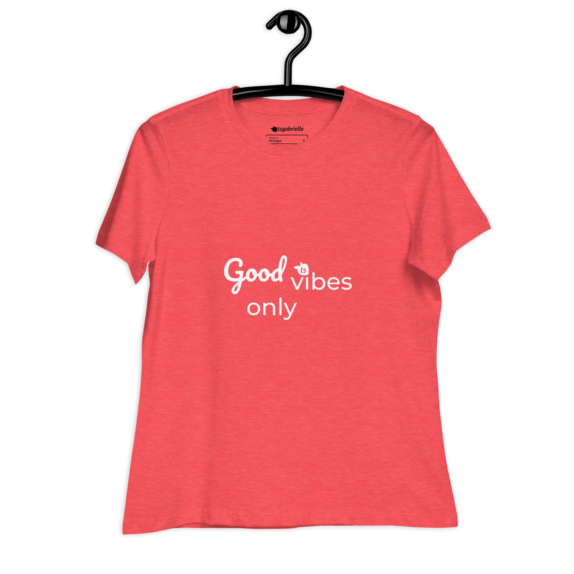 tsgabrielle® • Trans / Damen • Nur gute Stimmung • Entspanntes T-Shirt • 8 Farben • 100 % Baumwolle