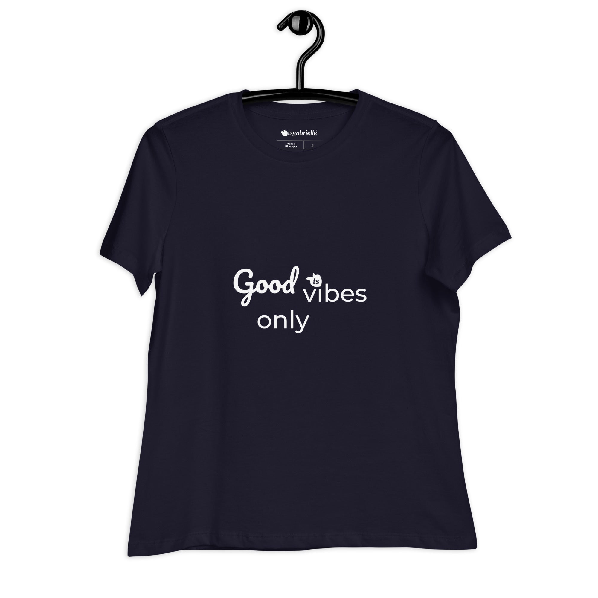 tsgabrielle® • Trans / Damen • Nur gute Stimmung • Entspanntes T-Shirt • 8 Farben • 100 % Baumwolle
