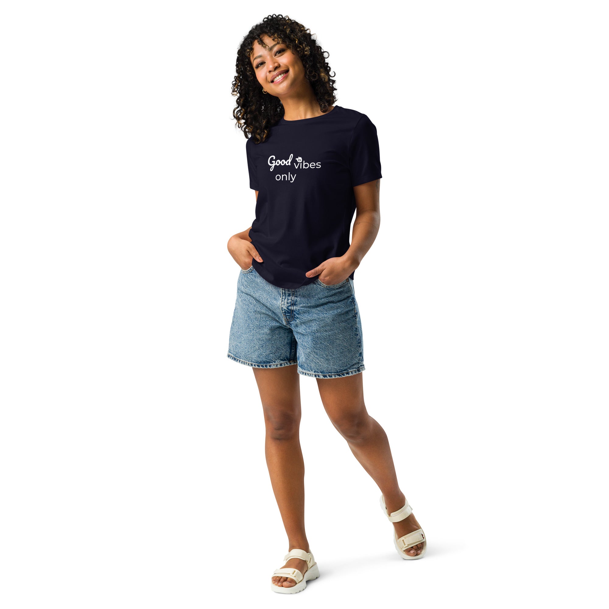 tsgabrielle® • Trans / Damen • Nur gute Stimmung • Entspanntes T-Shirt • 8 Farben • 100 % Baumwolle