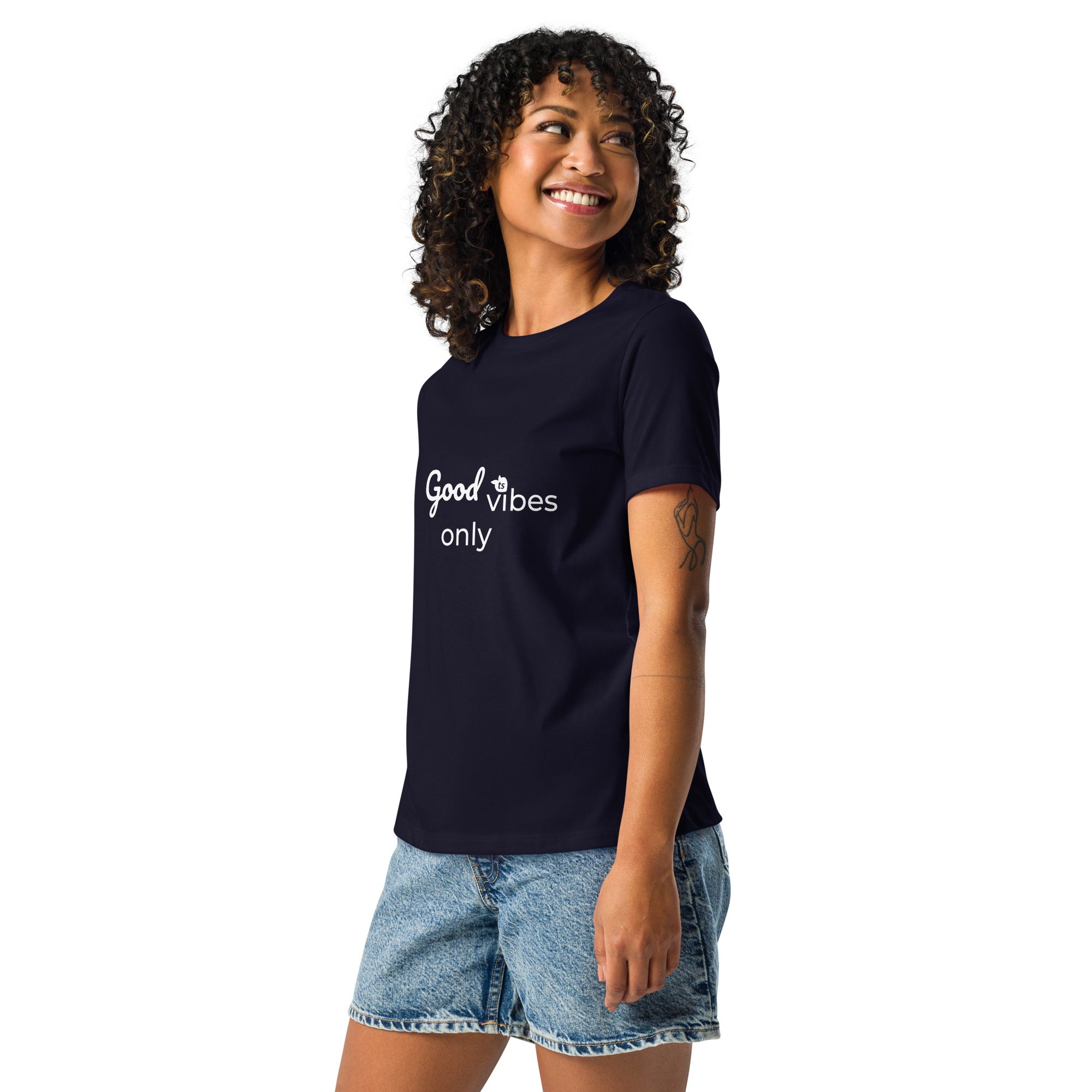 tsgabrielle® • Trans / Damen • Nur gute Stimmung • Entspanntes T-Shirt • 8 Farben • 100 % Baumwolle