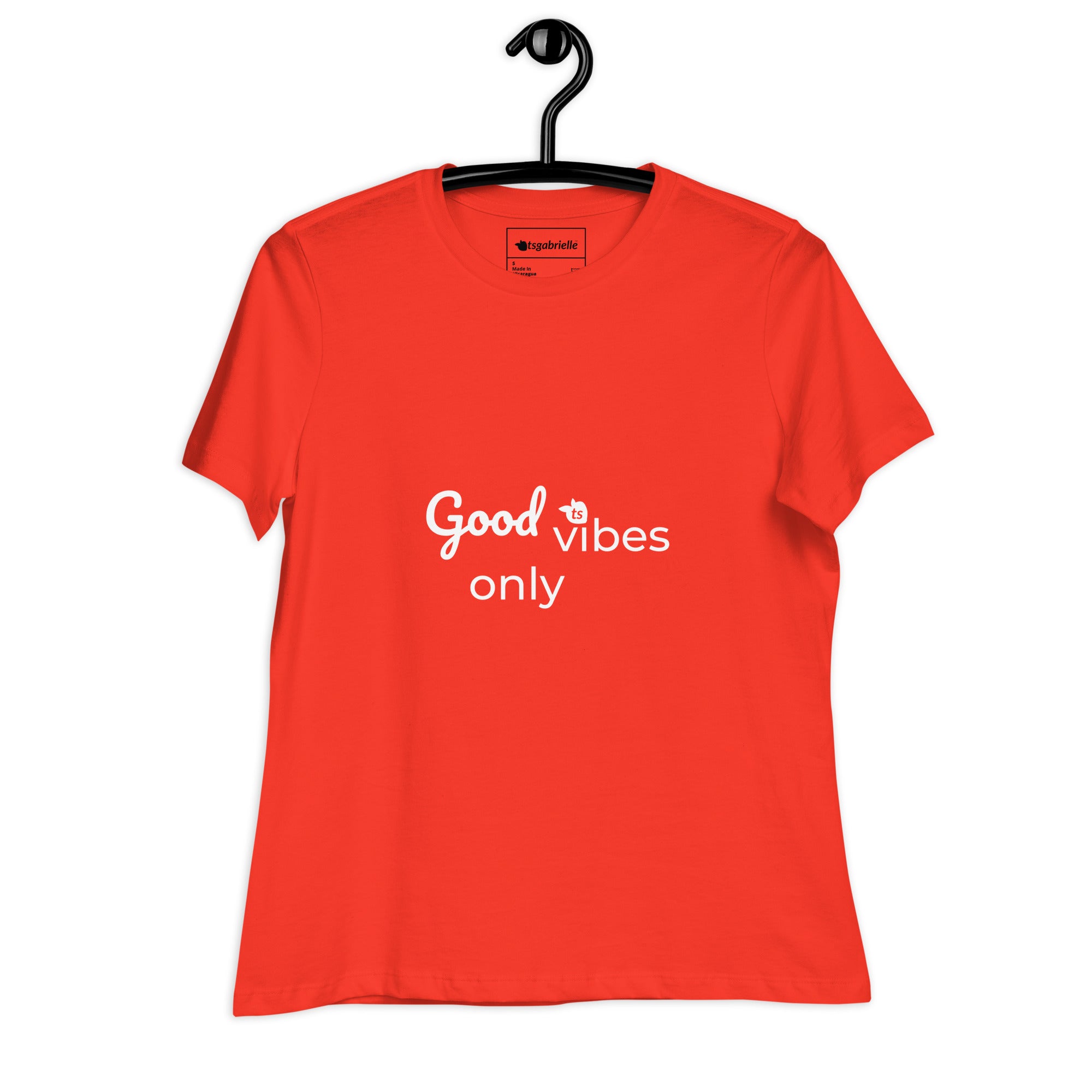 tsgabrielle® • Trans / Damen • Nur gute Stimmung • Entspanntes T-Shirt • 8 Farben • 100 % Baumwolle
